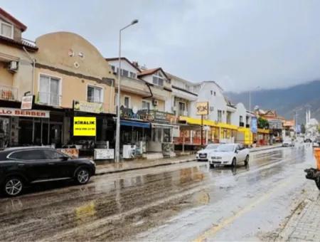 Fethiye Ölüdeniz Ovacık Mahallesinde Ana Yolu Cepheli  Kiralık İşyeri